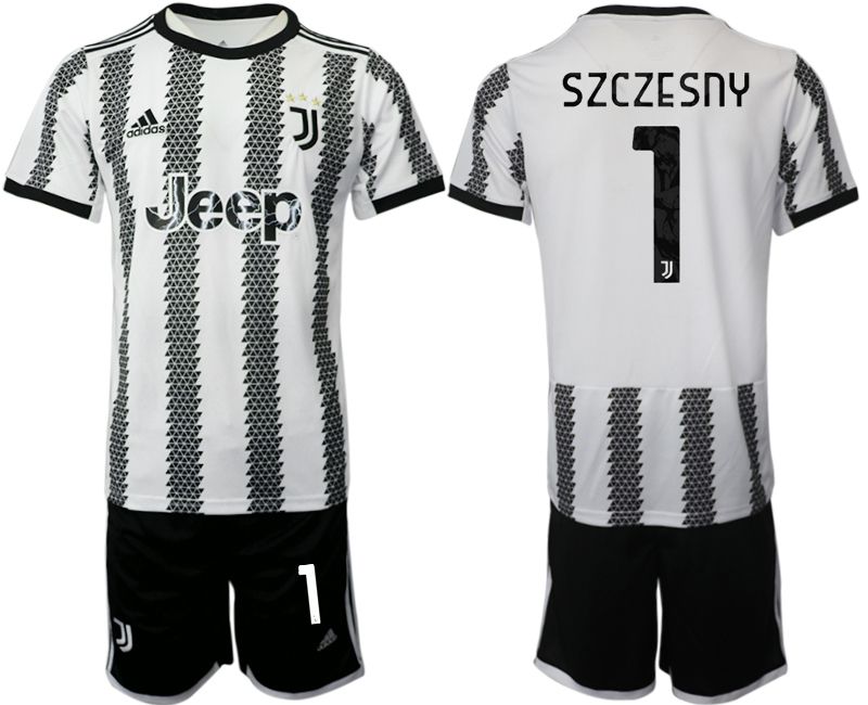 Men 2022-2023 Club Juventus FC home white #1 Soccer Jersey